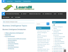 Tablet Screenshot of learnbi.com